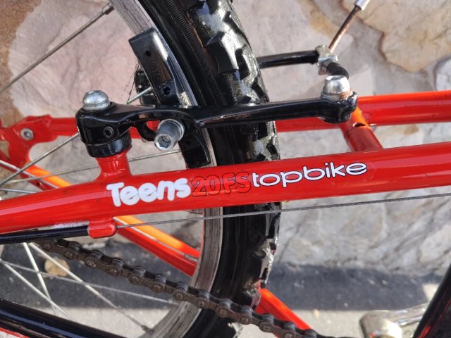Bicicleta Topbike 20 con suspensión