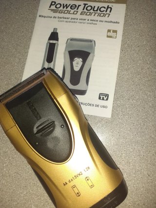 Máquina de afeitar Power Touch Gold Edition