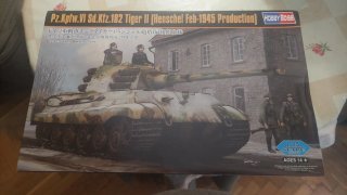MAQUETA TANQUE ALEMAN S.G.M