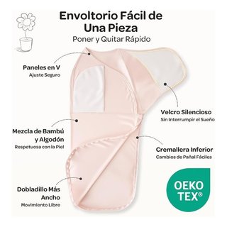 Pack 2 sacos arrullo bebé 0–3 meses momcozy NUEVO