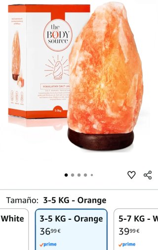 Lámpara Sal Himalaya The Body Source