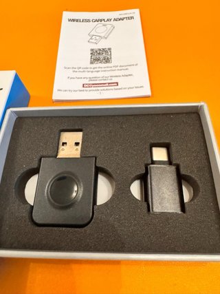 Adaptador Inalámbrico CarPlay y Android Auto