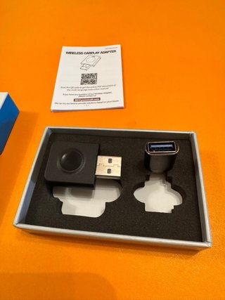 Adaptador Inalámbrico CarPlay y Android Auto
