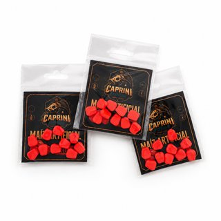 Maíz artificial rojo 10 uds carpfishing