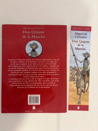 Libro Lectura Castellano. Don Quijote De La Mancha