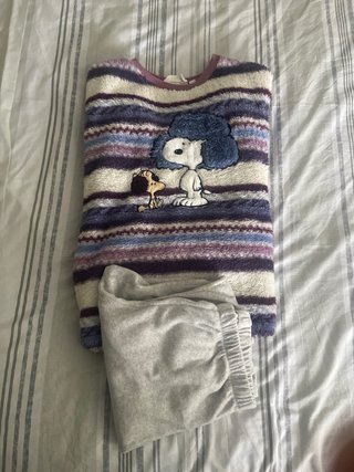 Pijama Snoopy Mujer Women'secret Talla XS