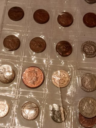Monedas de Inglaterra lote de 92 monedas