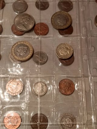 Monedas de Inglaterra lote de 92 monedas