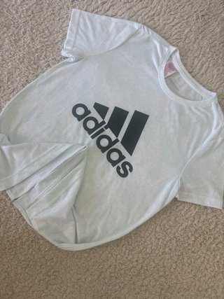 Camiseta Adidas Essentials Verano Verde Menta XS