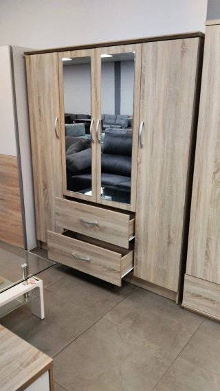 ARMARIO 4P CRISTAL CAJON NORDICO ENVIO GRATIS OU