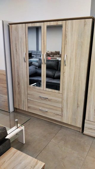 ARMARIO 4P CRISTAL CAJON NORDICO ENVIO GRATIS OU