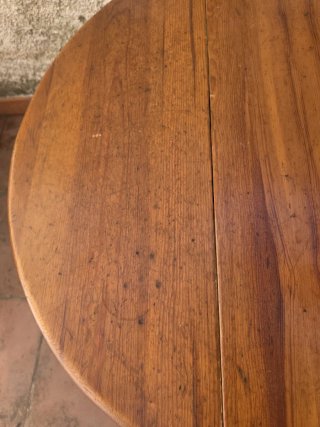 Mesa auxiliar madera maciza