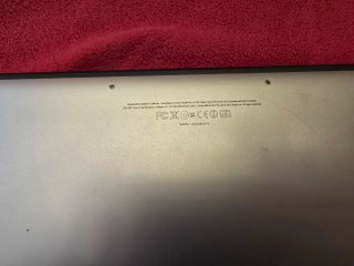 MacBook Pro A1278 Plata Intel I5, Año 2012
