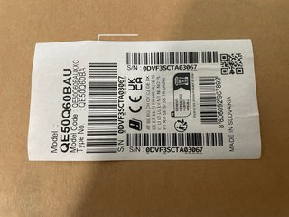 TV Samsung 50” QLED QF50Q60BAUXXC