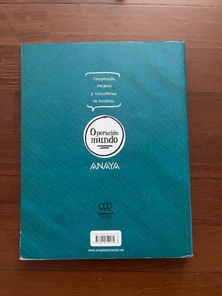 Lengua y literatura, 2 Bachillerato, Operación ...