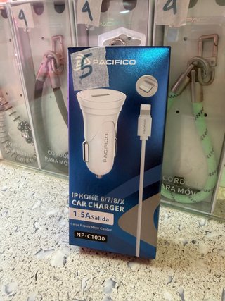 Caricatore auto iPhone 6/7/8/X Lightning 1.5A