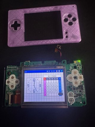 Nintendo Game Boy Macro Doble Pantalla Para Montar