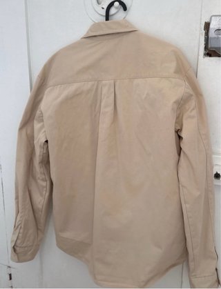 Sobrecamisa Zara Beige Talla M
