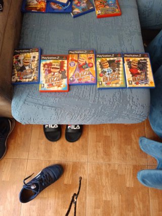 Lote 5 Juegos Buzz PlayStation 2
