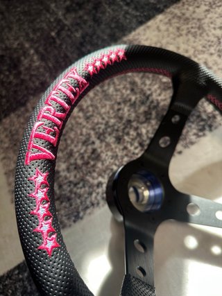 Volante Vertex Desplazado Piel