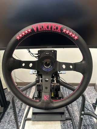 Volante Vertex Desplazado Piel