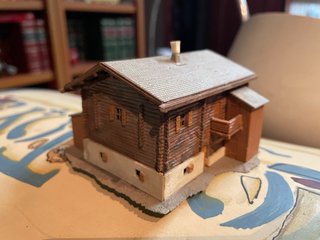 Maqueta Casa Montaña Escala N