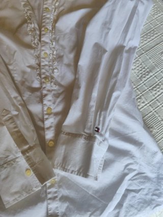 Camisa Tommy Hilfiger Blanca Mujer