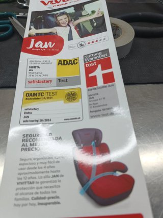 Regalo Silla coche niño vivitta