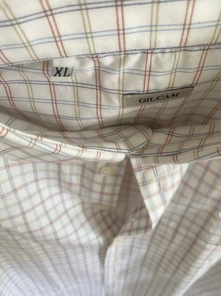 Camicia uomo GilCam classica a quadri taglia XL