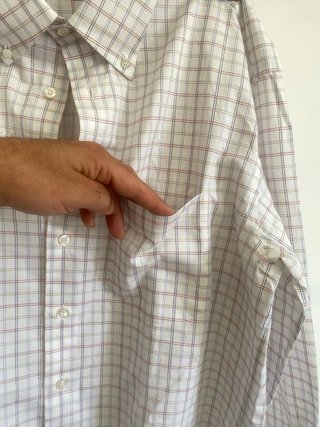 Camicia uomo GilCam classica a quadri taglia XL