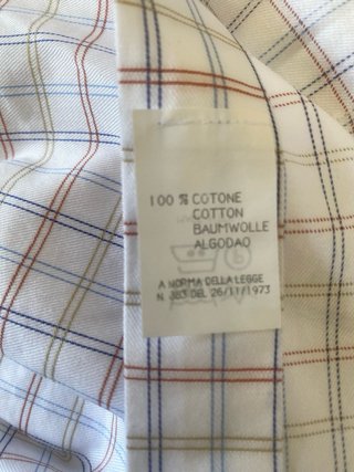 Camicia uomo GilCam classica a quadri taglia XL