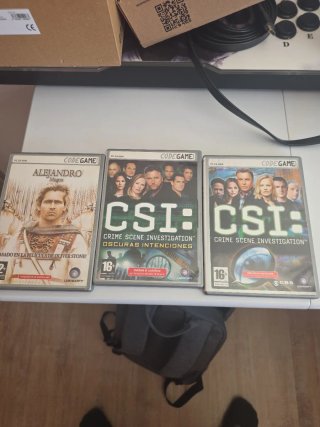 Juegos PC: Alejandro Magno y CSI (3 uds)