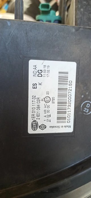Faro Derecho Renault Master 2019