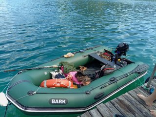 Gommone Bark 3.20 sempre tenuto al coperto ottimo