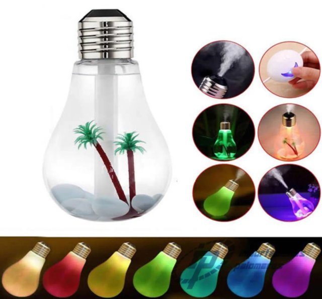 Humidificador Bombilla LED