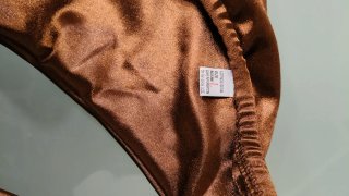 Micro Bikini triangulo marrón bronce con tiras