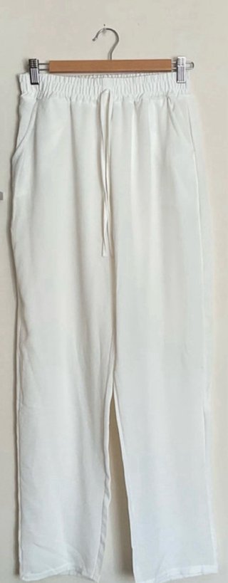 Conjunto verano blanco estampado flores
