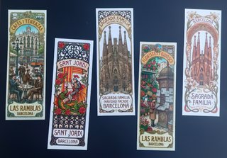 36 Puntos de Libro Barcelona Modernista