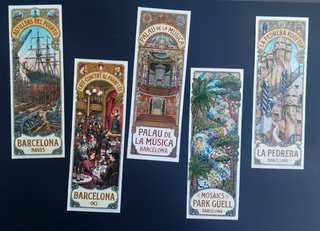 36 Puntos de Libro Barcelona Modernista