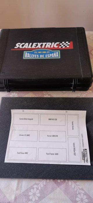 Caja Scalextric Rally España 1987-1998
