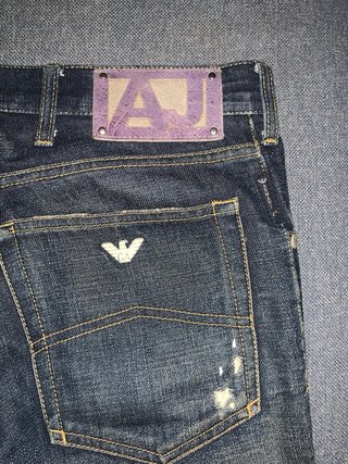 Pantalón corto vaquero Armani