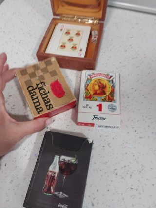 Juego de mesa cartas y dados