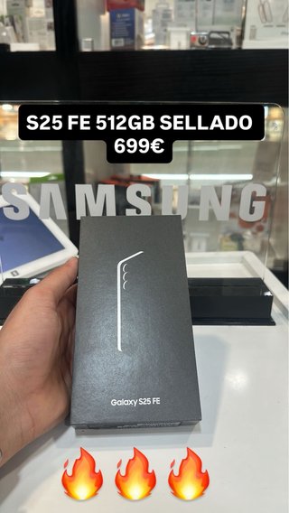 Samsung S25 FE 512GB Sellado