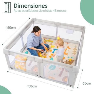 Parque Infantil Bebé 150x150 NUEVO