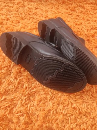 Zapatos de colegio azul talla 34