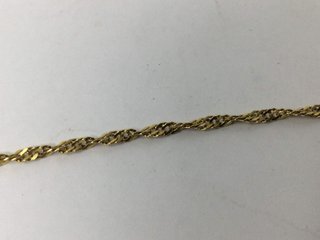 E462319-0 CADENA ORO 18K 25CM