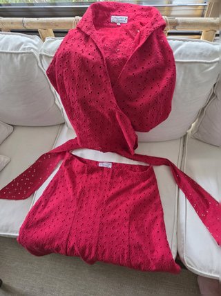 Conjunto Rojo Mercedes Romero Talla M Mujer