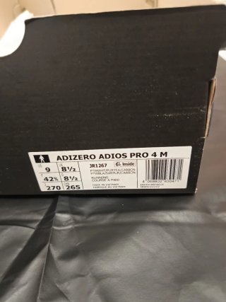 Zapatillas Adidas Adizero 42.5