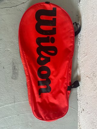 Raqueta de Tenis Prince Roja con fundas