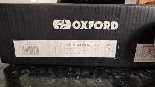 Botas de moto mujer, Oxford Valentina Talla 40